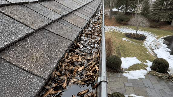 Gutters in Pre-Winter