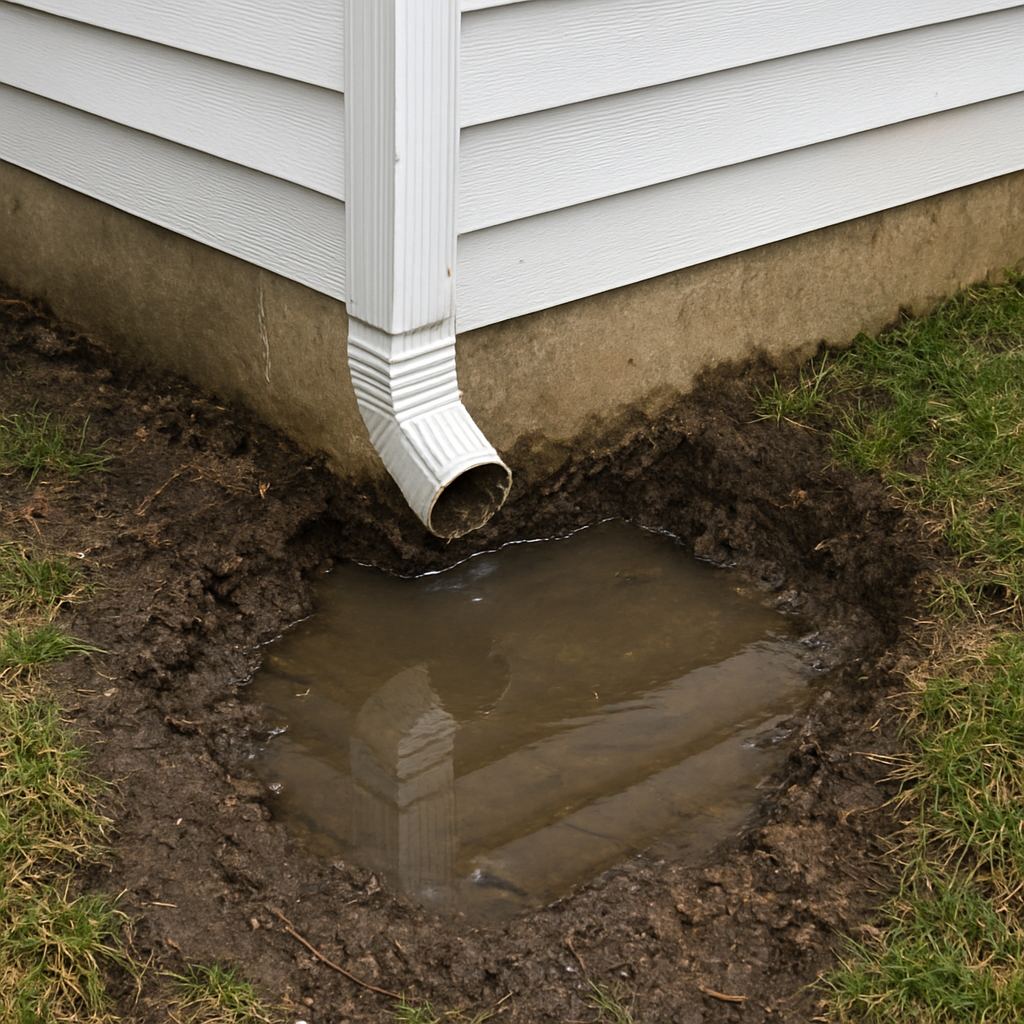 Poor Drainage Area